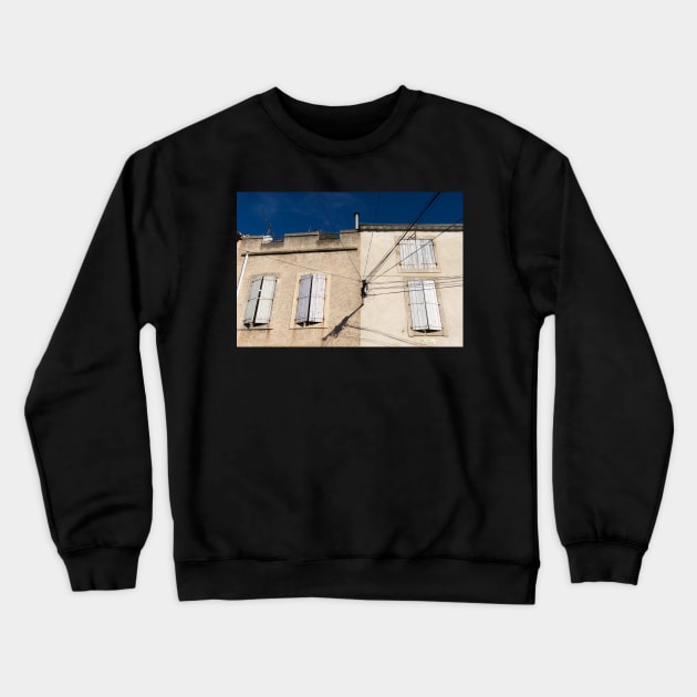 Windows and wires. Crewneck Sweatshirt by sma1050